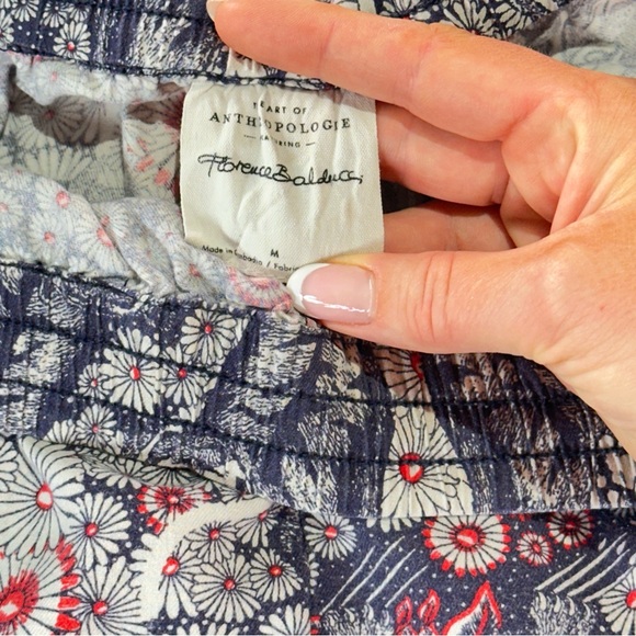 Anthropologie Florence Balducci tiger print statement pants size M - Picture 6 of 12